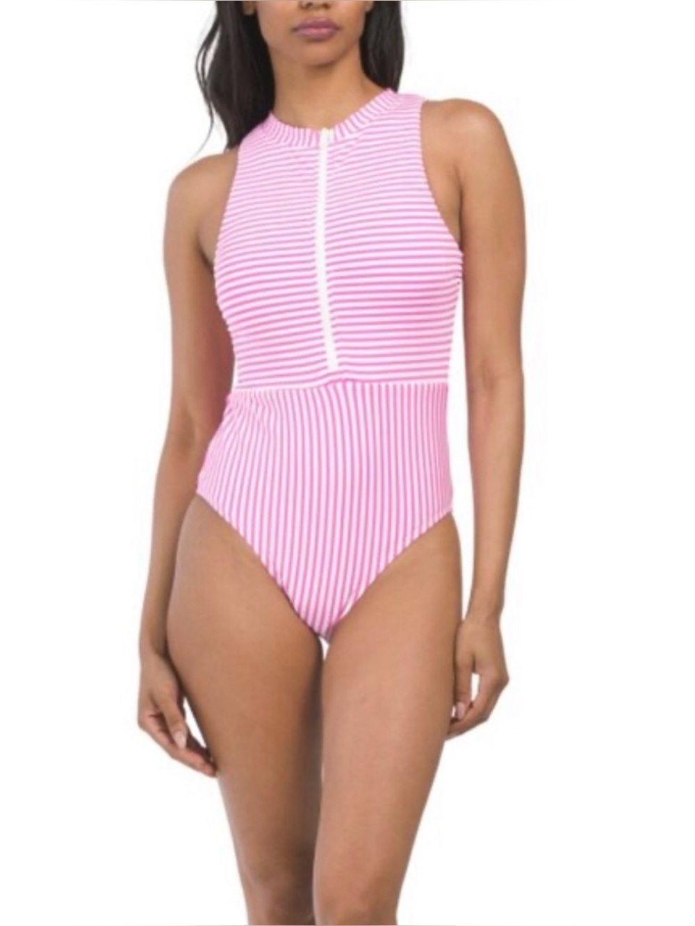 Splendid orange stripe bathing suit medium - Picture 9 of 9